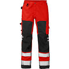 Fristads Byxa Varsel Kl 2 Röd/Svart C44