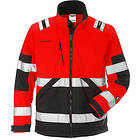 Fristads Jacka Kl 2 Röd/Svart 4XL