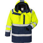 Fristads Parkas Varsel Kl 3 Gul/Marin 3XL
