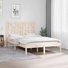 vidaXL Bed Frame massiv furu 120x200 cm 3103993