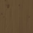 vidaXL Sängynrunko honungsbrun massivt trä 180x200 cm 3105618
