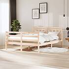 vidaXL Bed Frame massivt trä 140x200 cm 3100654