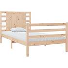 vidaXL Bed Frame massiv furu 90x190 cm 3104248