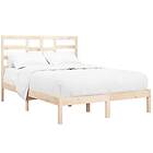 vidaXL Bed Frame massivt trä 120x200 cm 3105790