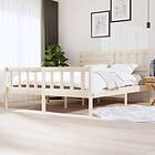 vidaXL Bed Frame massivt trä 180x200 cm 3101168