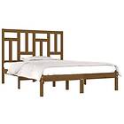 vidaXL Bed Frame honungsbrun massivt trä 120x190 cm 3104516