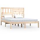 vidaXL Bed Frame massiv furu 120x190 cm 3100993