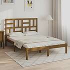 vidaXL Bed Frame honungsbrun massivt trä 120x200 cm 3105948