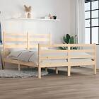 vidaXL Bed Frame massiv furu 120x200 cm 3103708