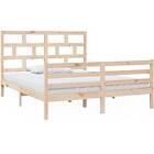 vidaXL Bed Frame massiv furu 160x200 cm 3101293