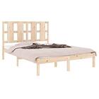vidaXL Bed Frame massivt trä 120x190 cm 3105570