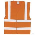 Varselväst EN20471 orange klass 2:2 storlek 2XL/3XL