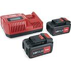 Flex Power 55 R Batteripaket 2x5.0ah laddare