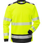 Fristads T-Shirt Varsel Kl 3 Gul/Svart 3XL