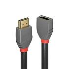 Lindy 36478 HDMI-kabel 3 m HDMI Type A (Standard) Sort