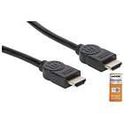 Manhattan 355346 HDMI-kabel 1.8 m HDMI Type A (Standard) Sort