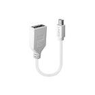 Lindy 41021 DisplayPort kabel 0.15 m Mini DisplayPort Hvid