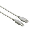 Hama 00200901 USB-kabel 3 m USB 2.0 USB A USB B