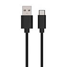 Ansmann 1700-0130 USB-kabel 1 m USB A USB C Sort