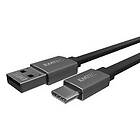 EMTEC ECCHAT700TCU3 USB-kabel 1,2 m USB 3,2 Gen 2 (3,1 Gen 2) USB A USB C Sort