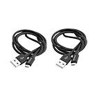 Verbatim Sync and Charge USB-kabel USB till Micro-USB Typ B 1 m