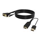 Vision Techconnect kabel för video / ljud HDMI/VGA/ljud/USB 2 m