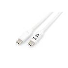 Equip 128362 USB-kabel 2 m USB 3,2 Gen 1 (3,1 Gen 1) USB C Hvid