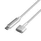 LogiLink PA0226 USB-kabel 1,8 m USB C MagSafe 2 Sølv