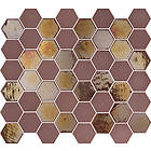 Dekora Mosaik Sixties Hexa Burgundy 5x4,3