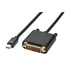 Kanex DVI-D Dual Link - DisplayPort Mini 3m