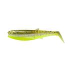 Savage Gear Cannibal Shad 10cm 9g Green Pearl Yellow 5-pack