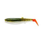 Savage Gear Cannibal Shad 12.5cm 20g Olive Hot Orange 4-pack