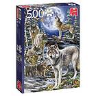 Jumbo Pussel Wolf Winter, 500 Bitar