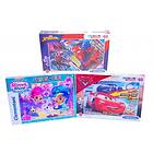 Clementoni Spiderman Pussel 60 bitar , Shimmer & Shine eller Cars Alrico