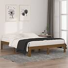 vidaXL Sängynrunko honungsbrun massiv furu 140x190 cm 810348