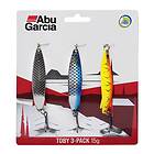 ABU Garcia Toby LF 3-pack 28g 3-pack perfekt för Havsfiske
