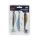 ABU Garcia Svartzonker McPrey Prerigged 3-pack färdiga packet 10g Clear Waters 10G