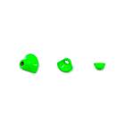 Frödin Flies FITS 1/2 Turbo Cones Fl. Chartreuse XS