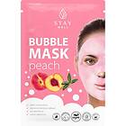 STAY Well Deep Cleansing Bubble Mask Peach 1 pcs 20g