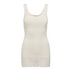 Only Live Love Long Lace Tank Top (Dam)