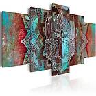 Artgeist bild, 5-delad King of Jungle Flera storlekar 100x50