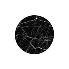 Matta Ink Marble Rund 200 cm Svart