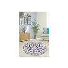 Matta Vigonza Rund 100 cm Blue/Sammet