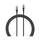 Andersson USB-C Lightning Braided Black/Space Gray 1.5m