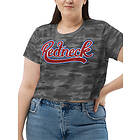 Redneck Script Camo Crop Top (Dam)