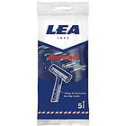 Lea Men Disposable 2 Blade Razors for Men 5 Pack