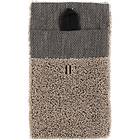 Rento Linen Terry Wash Mitten 14x24 cm Black/Linen