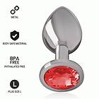 Metal INTENSE ANAL PLUG RED SIZE L