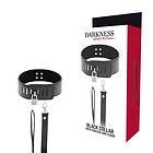 Dark ness locking posture collar Black