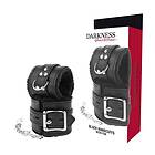 Dark ness love cuffs, wrist with fur black